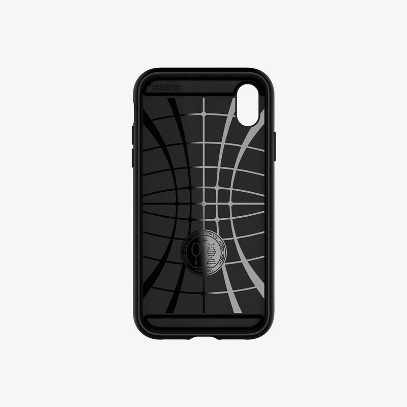064CS24882 - iPhone XR Case Slim Armor CS in black showing the inside of case