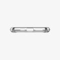 065CS25127 - iPhone XS Max Case Ultra Hybrid in crystal clear showing the bottom with precise cutouts