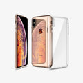 065CS25127 - iPhone XS Max Case Ultra Hybrid in crystal clear showing the back, front and inside