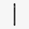 057CS25364 - iPhone XS / X Case Ultra Hybrid in black showing the side with volume controls