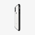 057CS25364 - iPhone XS / X Case Ultra Hybrid in black showing the side and partial back
