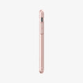 057CS22128 - iPhone XS / X Case Ultra Hybrid in rose crystal showing the side with volume controls
