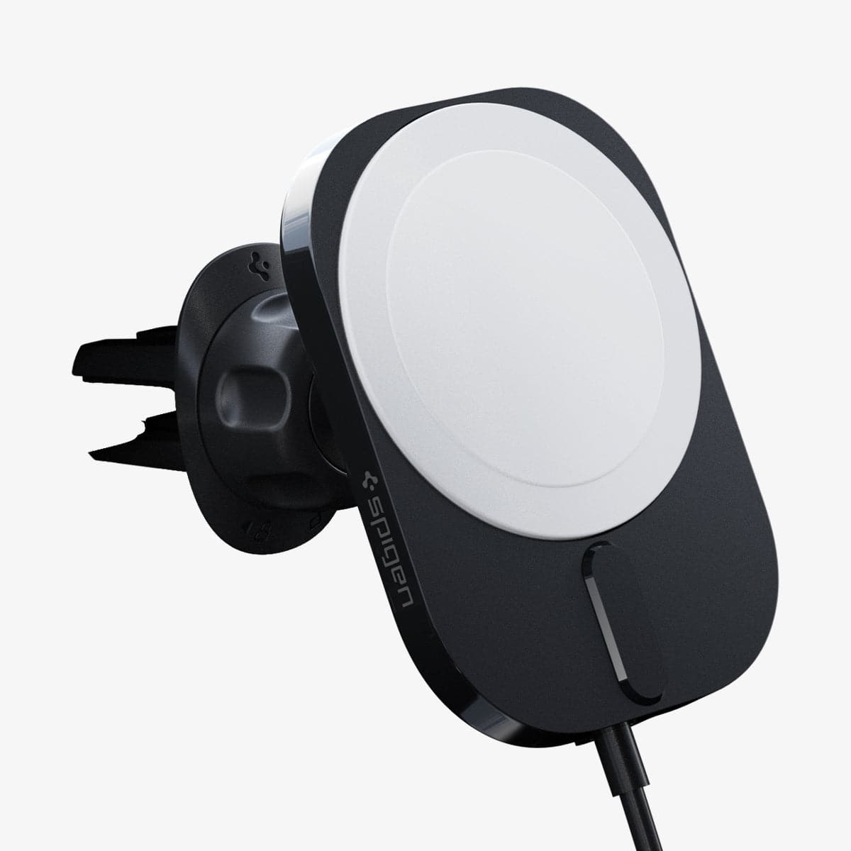 ACP03694 - OneTap Pro 3 Wireless Car Charger Air Vent (MagFit) showing the front and partial side
