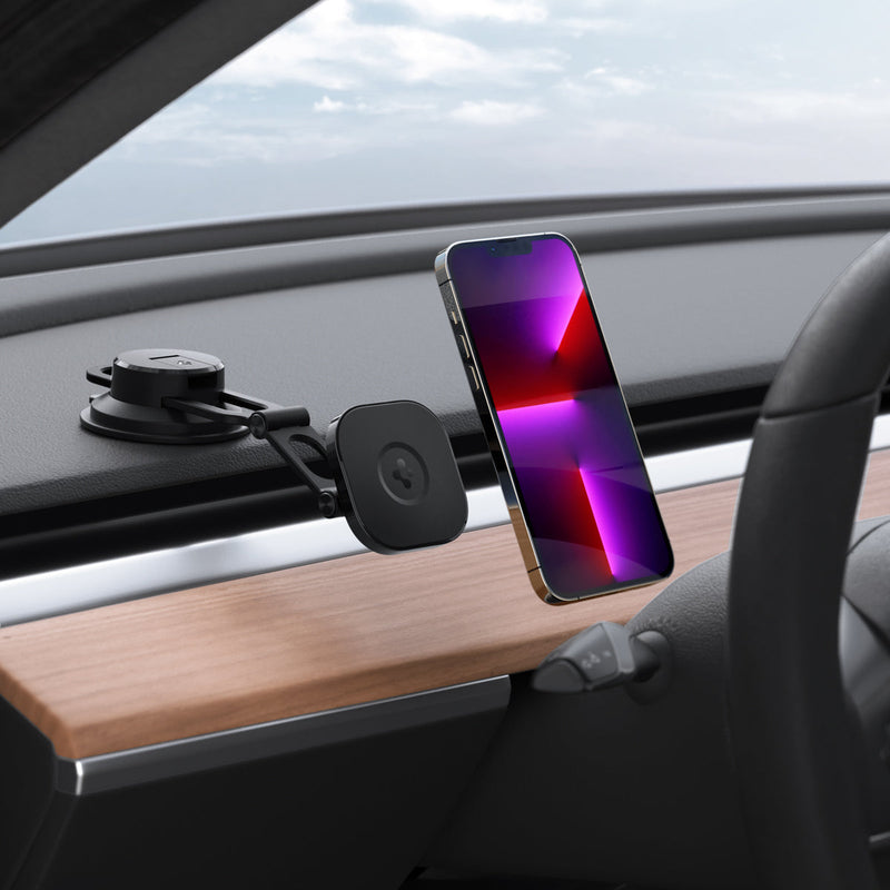 Spigen Onetap Tesla Model Y / 3 Magnetic MagSafe Support Support de voiture  pour écran noir - Shop