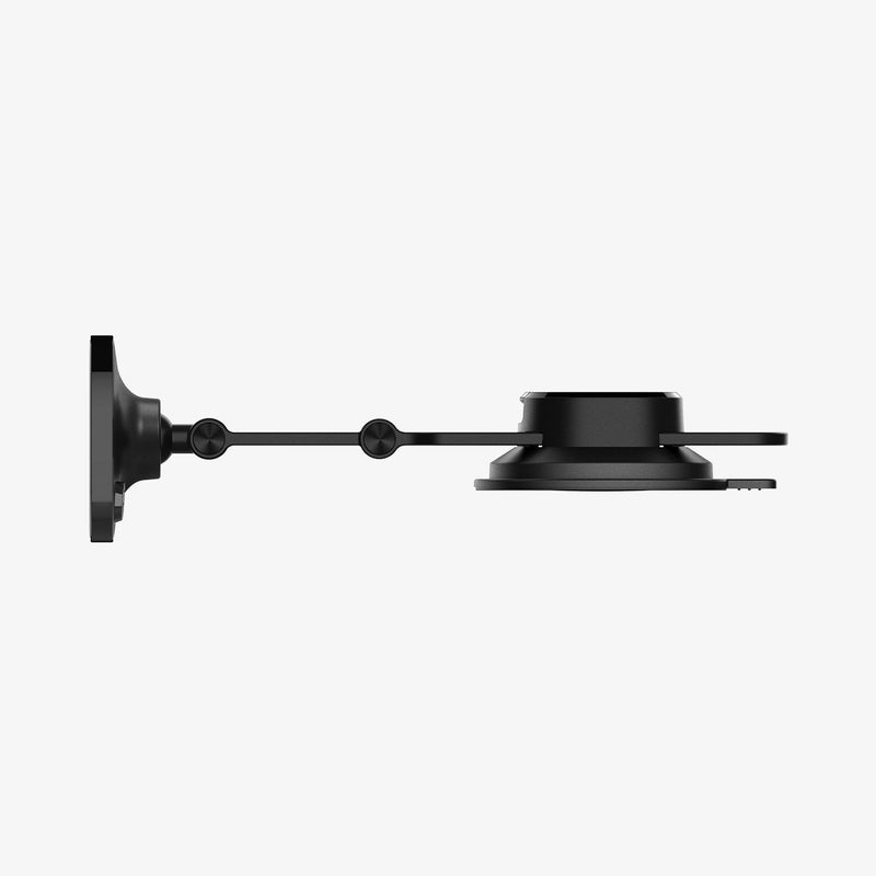ACP04630 - OneTap 3 Black Dash/Wind Magnetic Car Mount (MagFit) in black showing the side