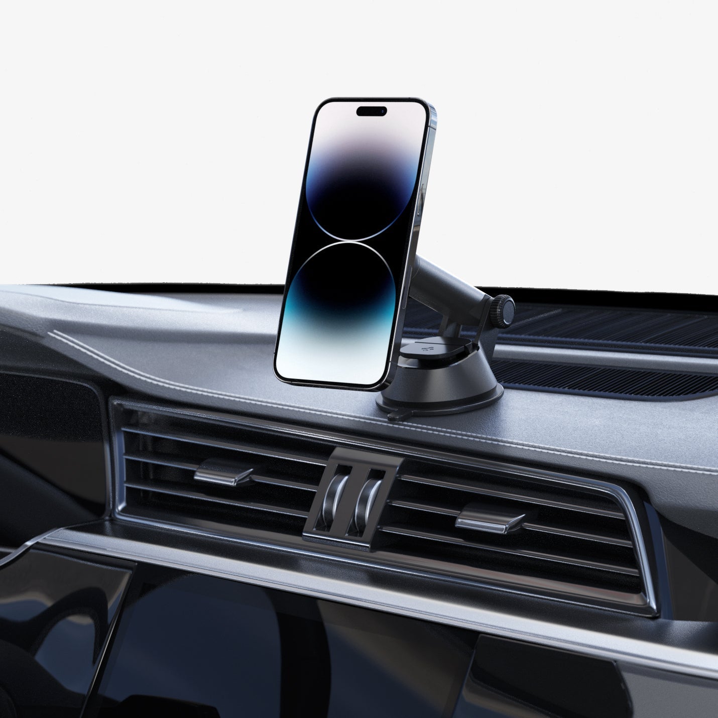Spigen OneTap Pro 3 (MagFit) Designed for MagSafe Wireless Charger  Dashboard, Windshield, & Screen Car Mount Compatible with iPhone 15 Pro  Max, 15