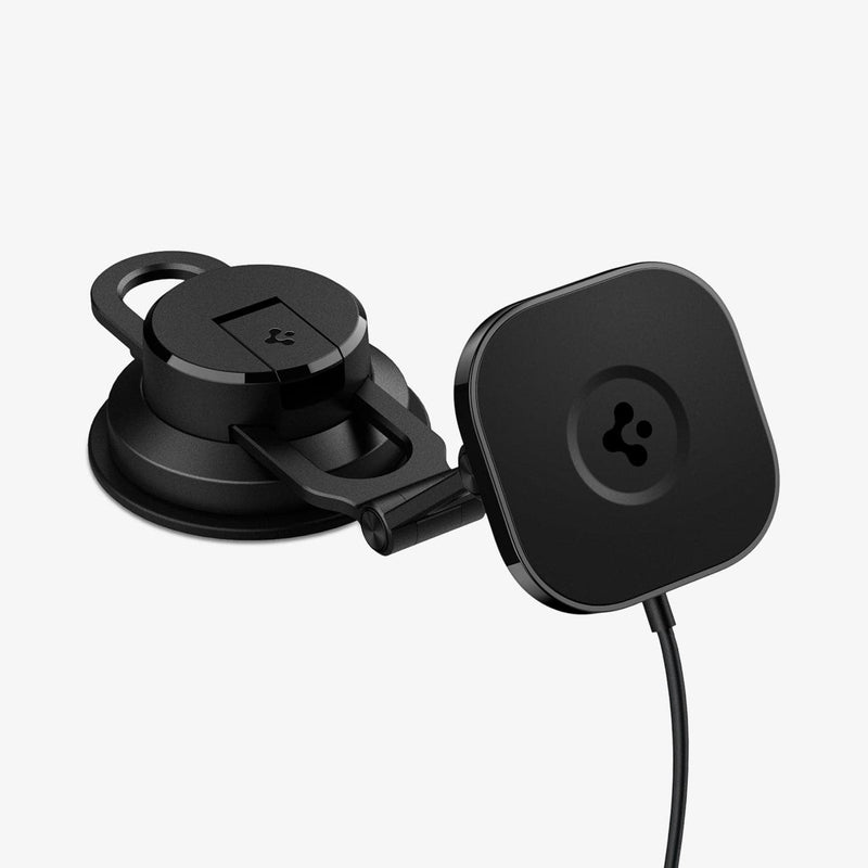 ACP04629 - OneTap Pro 3 Black Dash Magnetic Car Mount (MagFit) in black showing the top and front