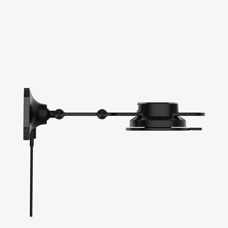 ACP04629 - OneTap Pro 3 Black Dash Magnetic Car Mount (MagFit) in black showing the side