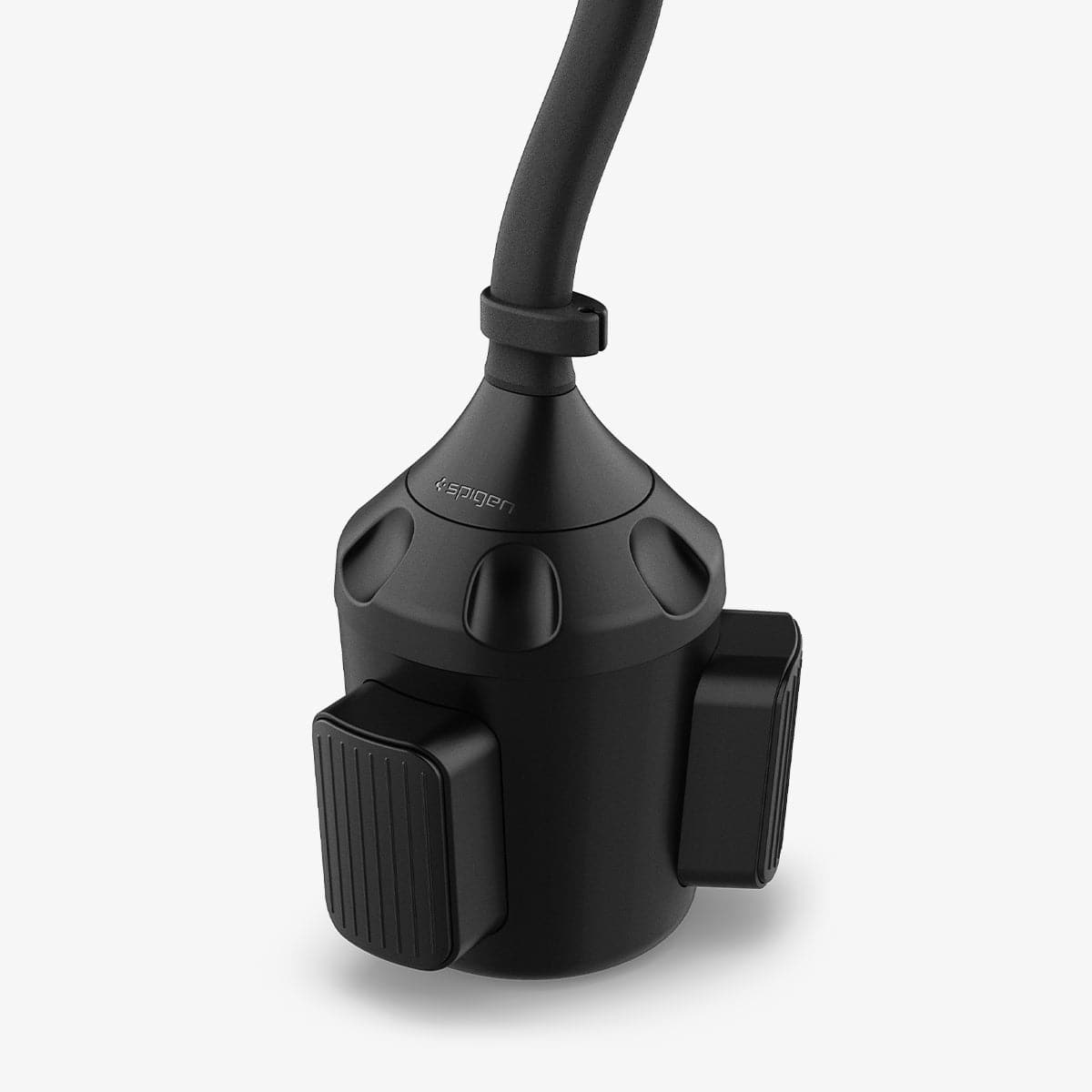 ACP03809 - OneTap Car Mount Cup Holder (MagFit) in black showing the bottom cup holder portion