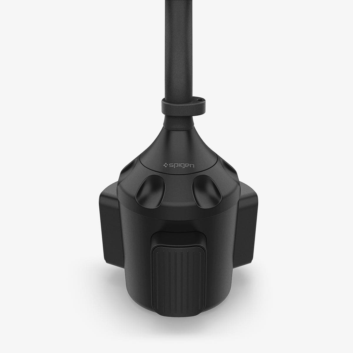 ACP03810 - OneTap Pro Wireless Car Mount Cup Holder (MagFit) in black showing the bottom