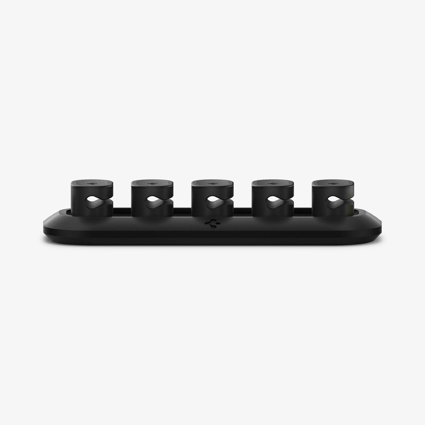 ACA04604 - LD101 Magnetic Cable Holder in black showing the sides and partial top