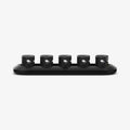 ACA04604 - LD101 Magnetic Cable Holder in black showing the sides and partial top