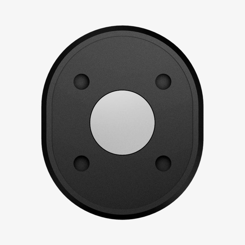 AMP05487 - LD102 Singular Magnetic Cable Organizer in black showing the bottom