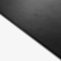 APP04760 - LD301 Mousepad in black showing the bottom zoomed in on Spigen logo