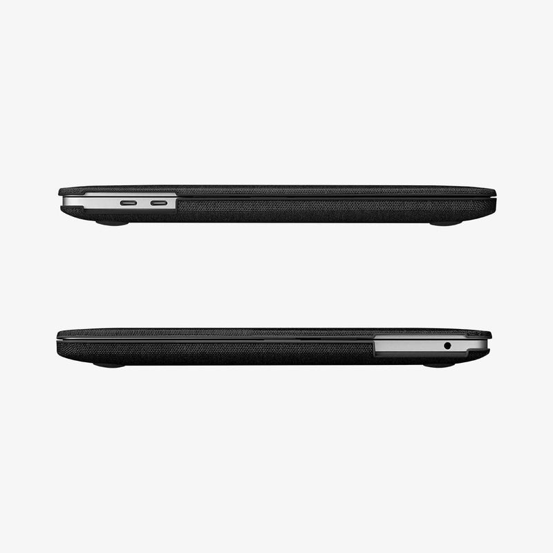 070CS25965 - MacBook Pro 13-inch Case Thin Fit in Black showing the sides