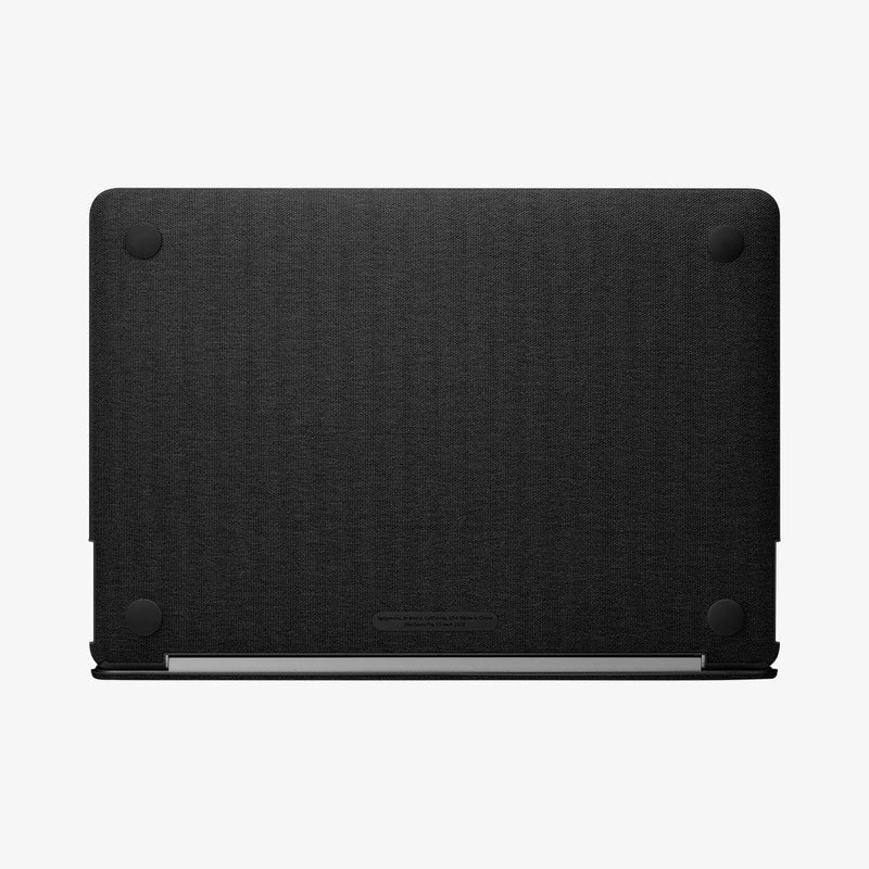 070CS25965 - MacBook Pro 13-inch Case Thin Fit in Black showing the bottom