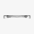 AMP06150 - Apple Mac Mini Stand in crystal clear showing the front of stand