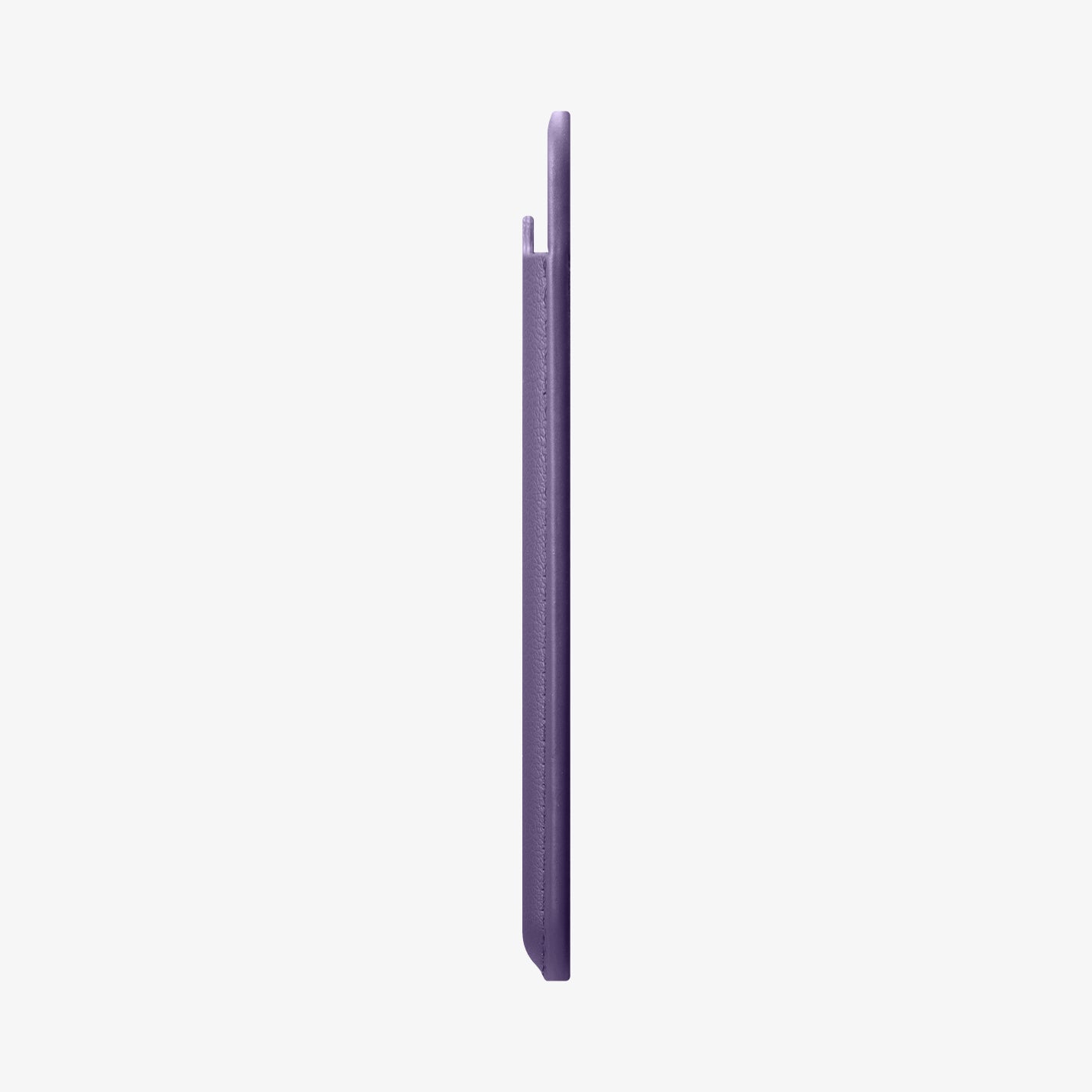 AFA06267 - MagSafe Card Holder Valentinus (MagFit) in purple showing the side