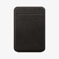 AMP02766 - MagSafe Card Holder Smart Fold Wallet (MagFit) in gunmetal showing the front