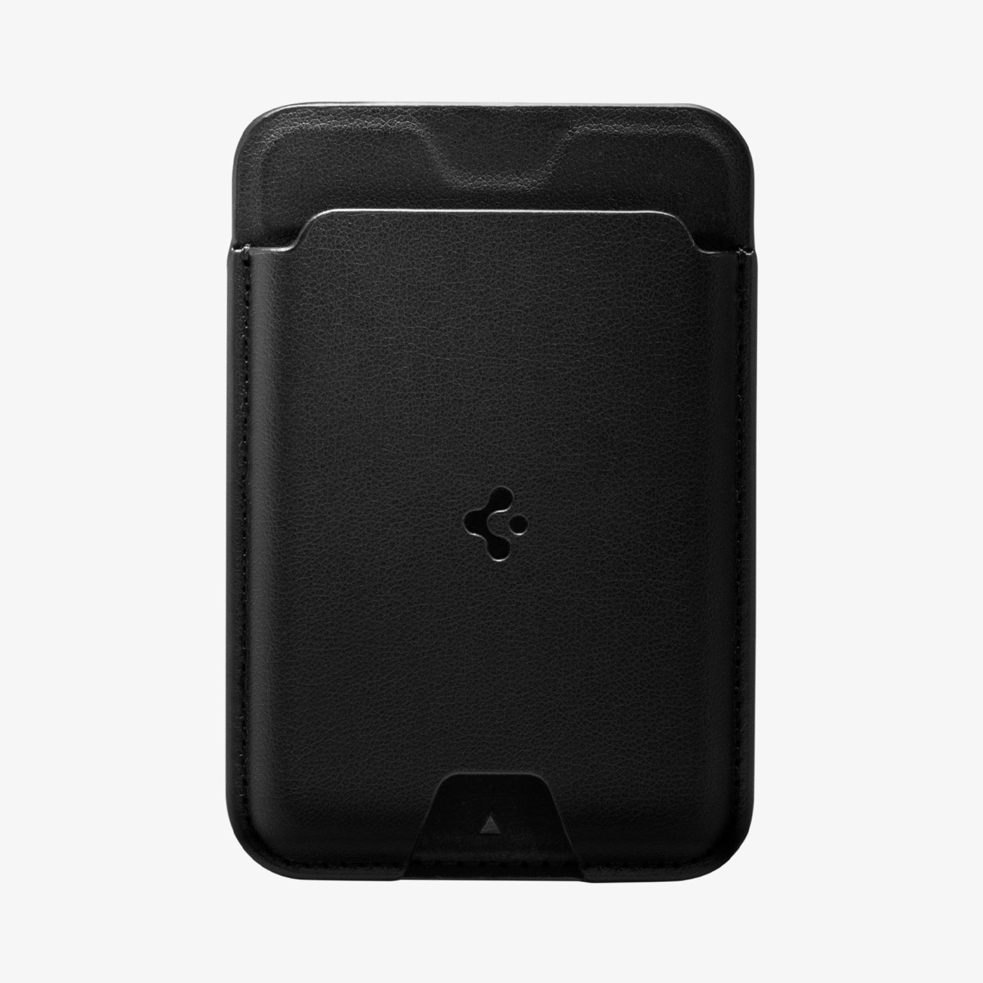 AFA05760 - MagSafe 3 Cards Holder Valentinus (MagFit) in black showing the front