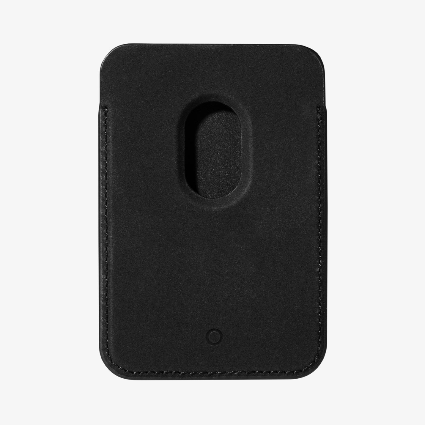 AFA05760 - MagSafe 3 Cards Holder Valentinus (MagFit) in black showing the back