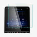 AGL03148 - Mercedes S-Class Screen Protector EZ FIT GLAS.tR showing the front with screen protector hovering in front of display