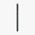 ACS06094 - Pixel 7a Case Liquid Air in abyss green showing the side with volume controls