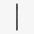 ACS05815 - Pixel 7a Case Liquid Air in matte black showing the side with volume controls