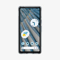 ACS05817 - Pixel 7a Case Ultra Hybrid in crystal clear showing the front