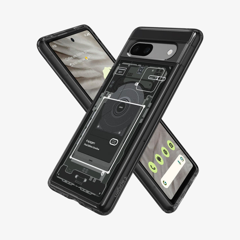 Spigen Ultra Hybrid Designed for Pixel 7a Case (2023) - Matte Black