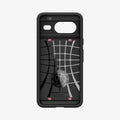 ACS06287 - Pixel 8 Case Slim Armor CS in rose gold showing the inside of case