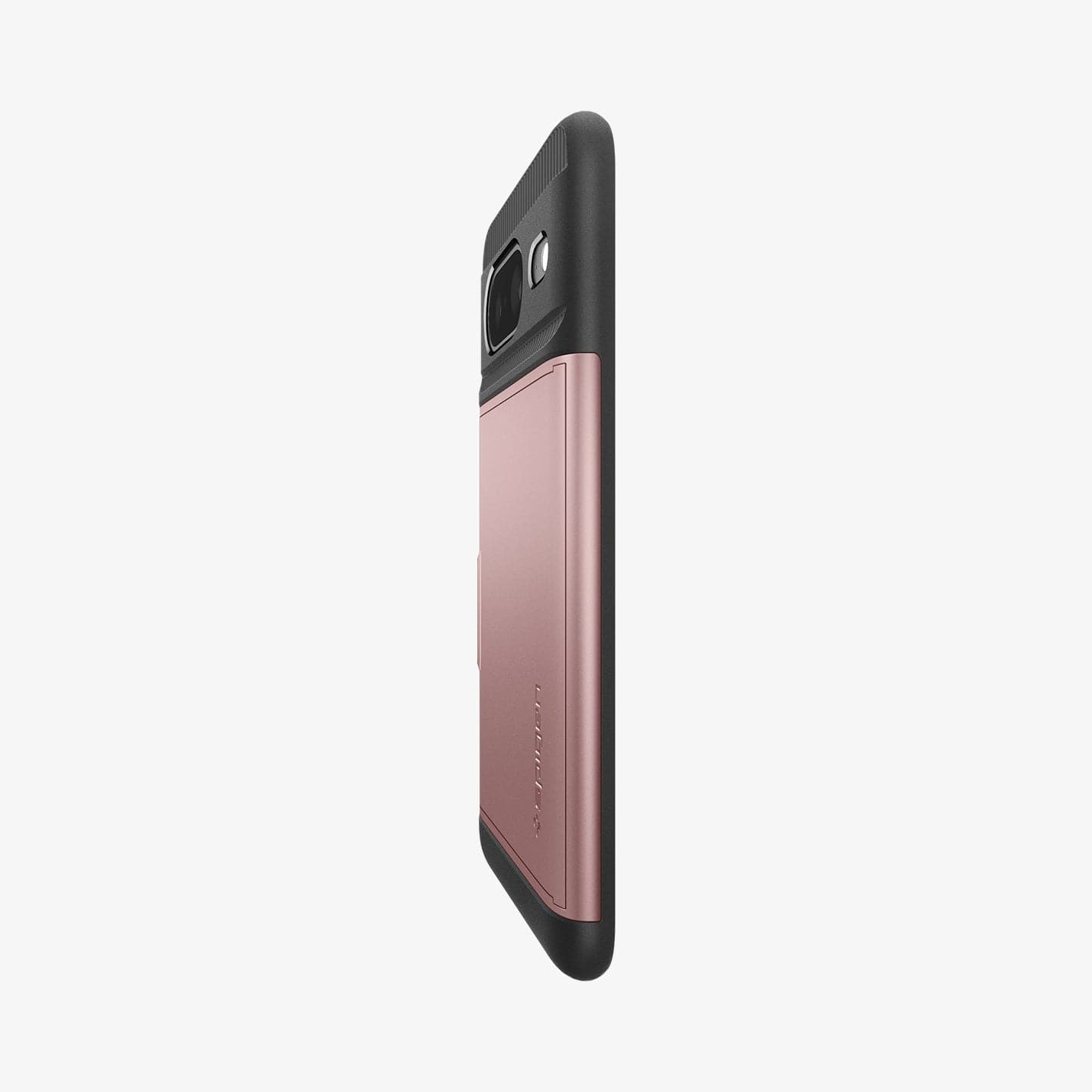 ACS06287 - Pixel 8 Case Slim Armor CS in rose gold showing the side and back