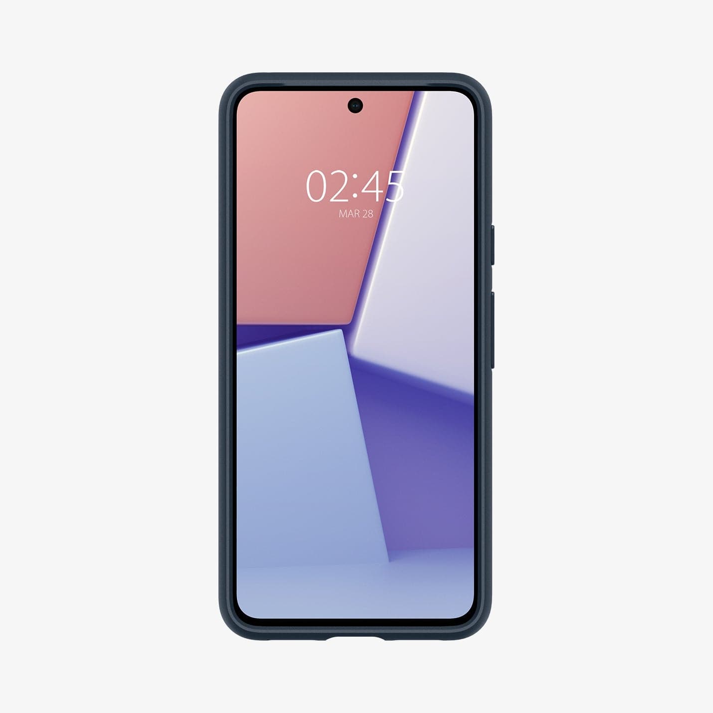 ACS06289 - Pixel 8 Case Thin Fit in metal slate showing the front
