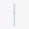 ACS06290 - Pixel 8 Case Thin Fit in mute blue showing the side with volume controls