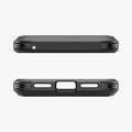 ACS06282 - Pixel 8 Case Tough Armor in black showing the top and bottom with precise cutouts