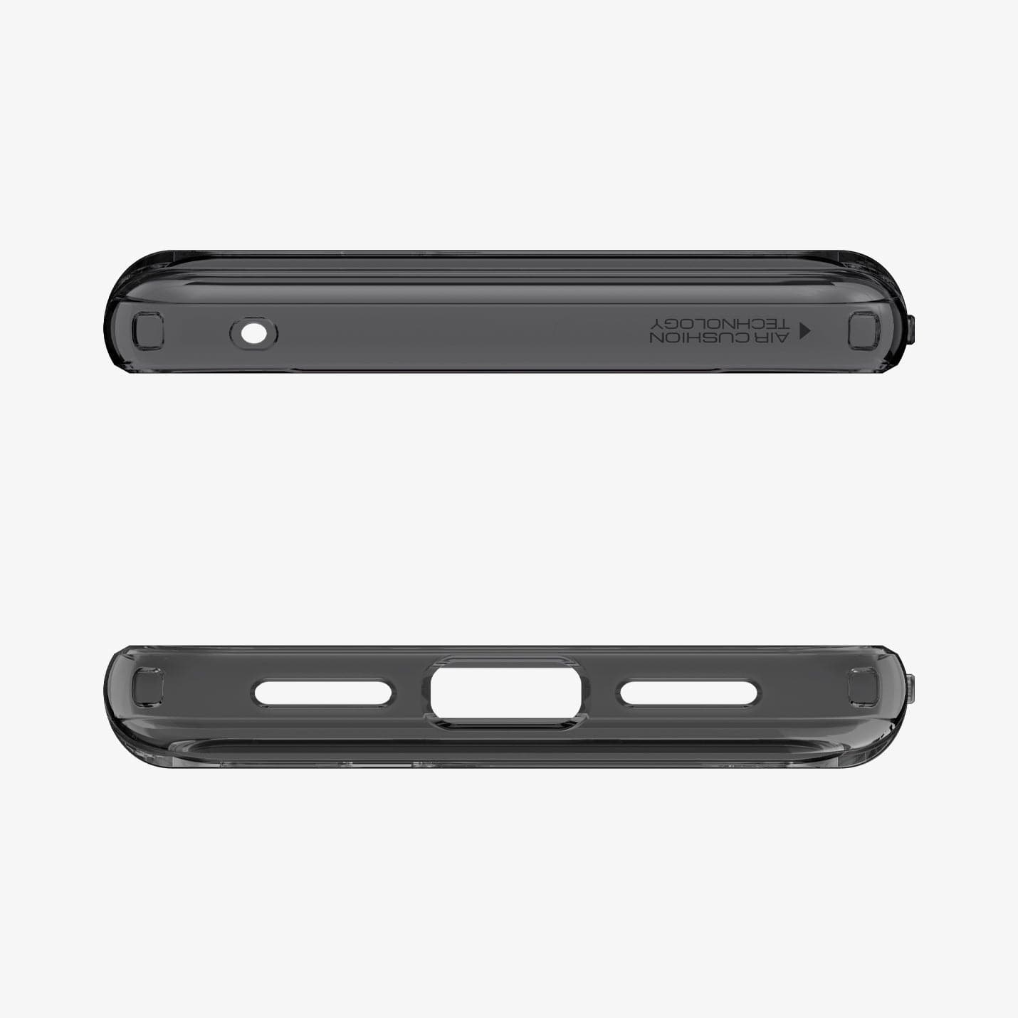 ACS06279 - Pixel 8 Case Ultra Hybrid Zero One showing the top and bottom with precise cutouts