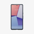 ACS04707 - Pixel 7 Case Thin Fit in metal slate showing the front