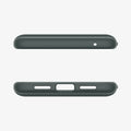 ACS06313 - Pixel 8 Pro Case Liquid Air in Abyss Green showing the top and bottom