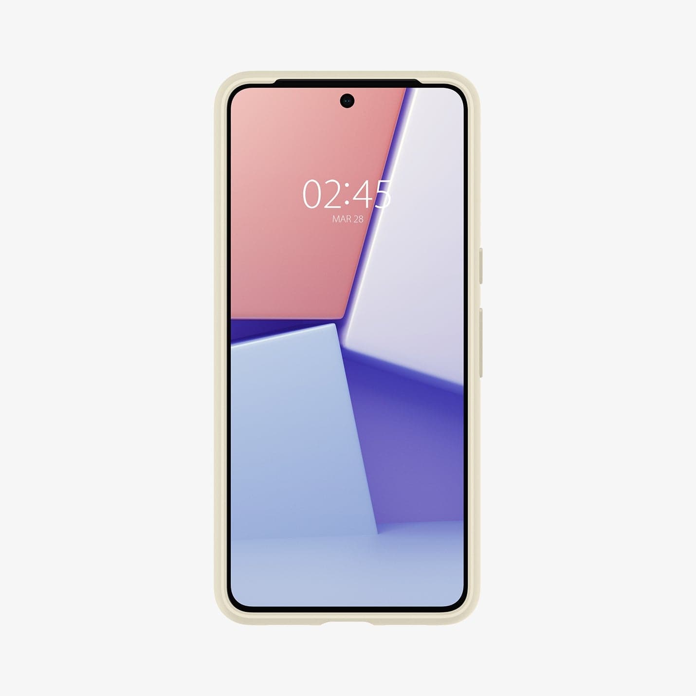 ACS06328 - Pixel 8 Pro Case Thin Fit in mute beige showing the front