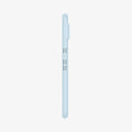 ACS06327 - Pixel 8 Pro Case Thin Fit in mute blue showing the side with volume controls