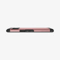 ACS06321 - Pixel 8 Pro Case Tough Armor in rose gold showing the side and partial back