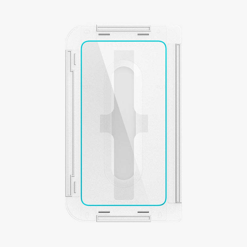AGL06200 - Pixel Fold Series GLAS.tR EZ Fit Screen Protector showing the inside of ez fit tray
