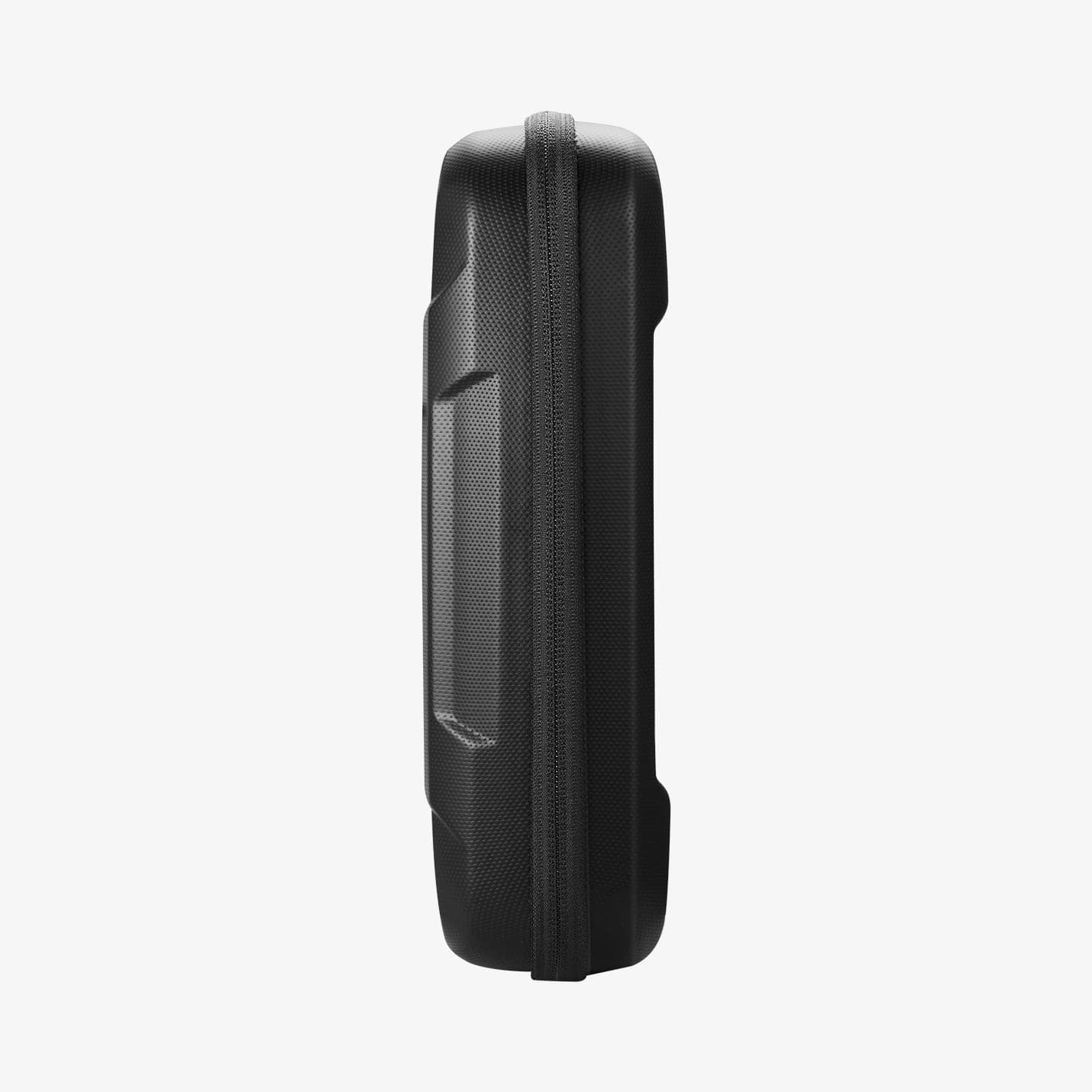 AFA04021 - Nintendo Switch OLED Rugged Armor Pro Pouch in matte black showing the side