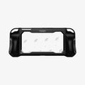 ACS04020 - Nintendo Switch OLED Case Rugged Armor in matte black showing the back with no device inside