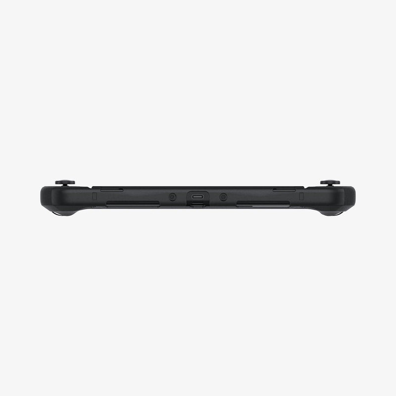 ACS04239 - Nintendo Switch OLED Case Thin Fit in black showing the bottom