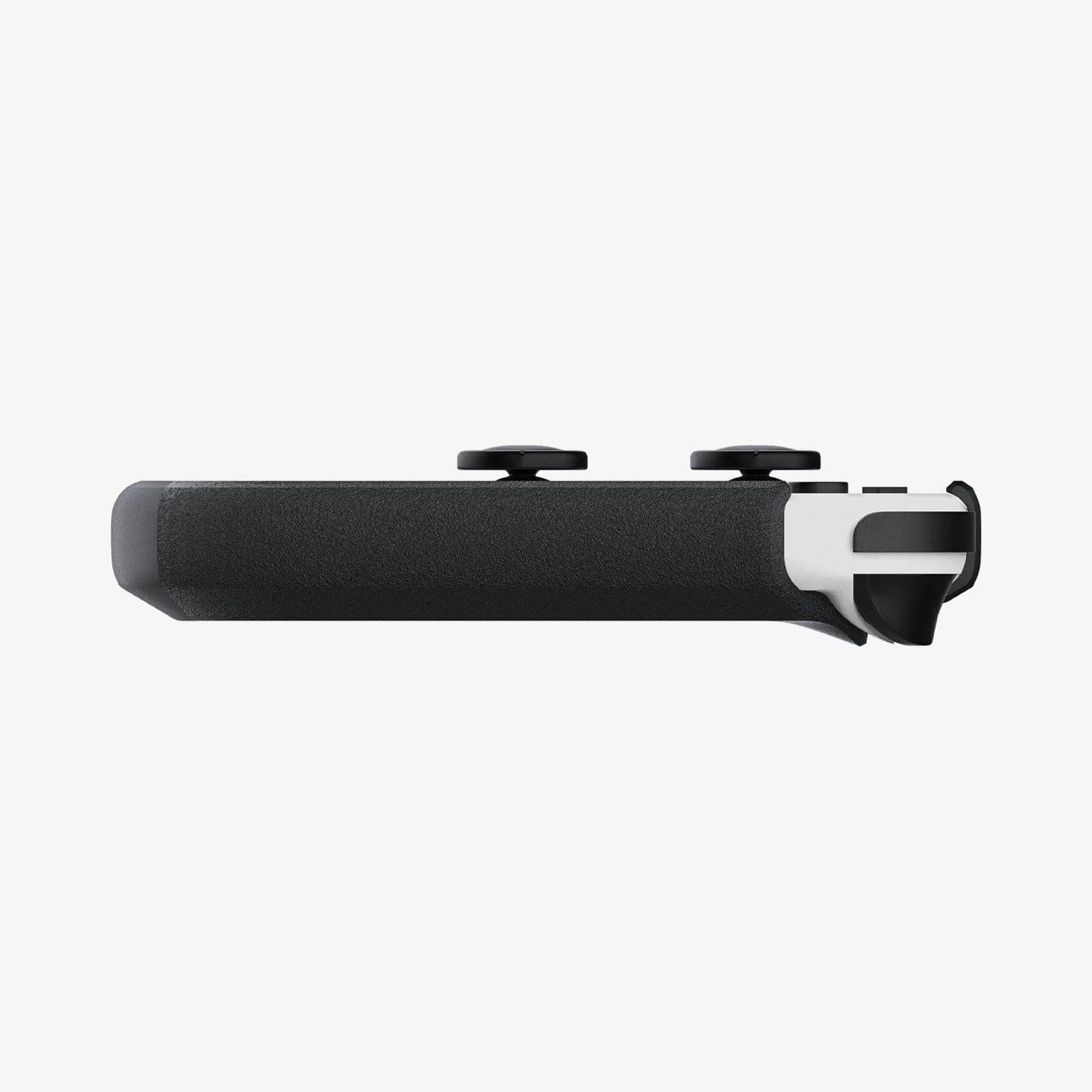 ACS04239 - Nintendo Switch OLED Case Thin Fit in black showing the side