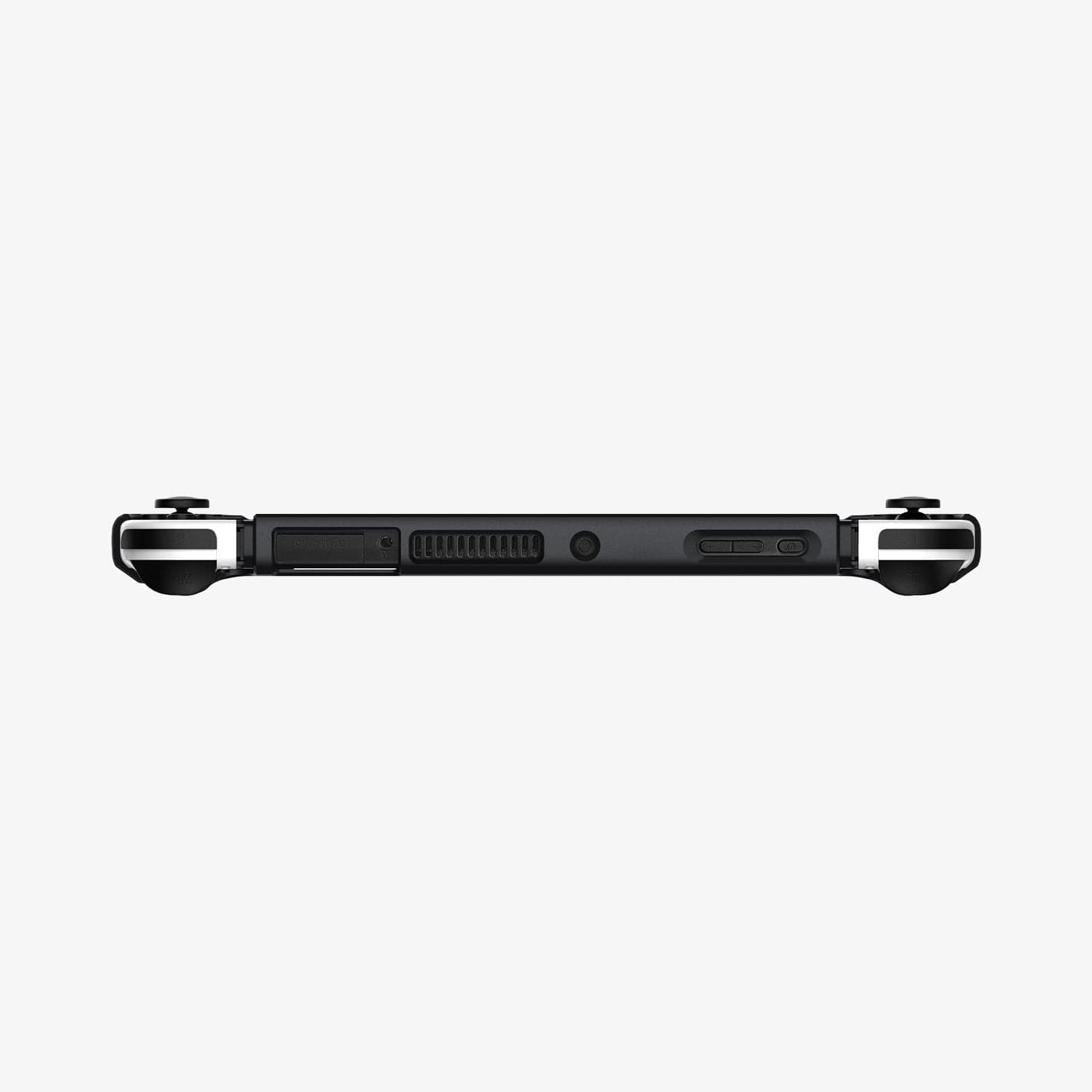 ACS04239 - Nintendo Switch OLED Case Thin Fit in black showing the top