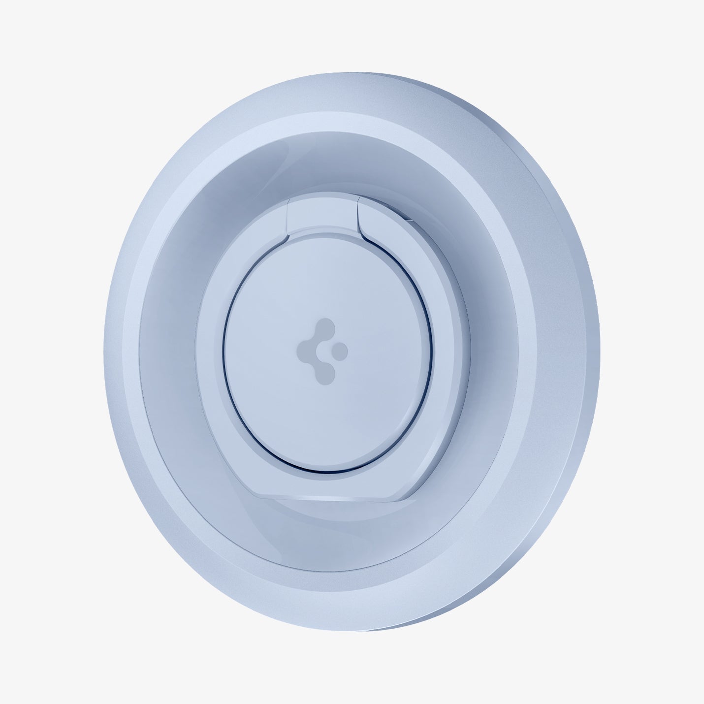 AMP05304 - O-Mag Magnetic Phone Holder (MagFit) in blue showing the front and partial side