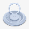 AMP05304 - O-Mag Magnetic Phone Holder (MagFit) in blue showing the front and ring extended out upwards