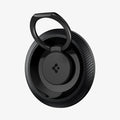 AMP05505 - O-Mag Magnetic Phone Holder (MagFit) in carbon showing the front and ring extended out